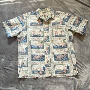 REYN SPOONER Men’s 2XL Limited Issue 2005 MELE KALIKIMAKA Button-Up Hawaiian